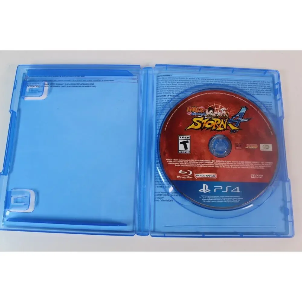 Naruto Shippuden: Ultimate Ninja Storm 4 (Sony PlayStation 4, 2016, PS4) Tested